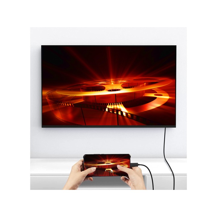 Cable EQUIP USB-C/M a HDMI A/M 2m Gris/Negro (EQ133416)