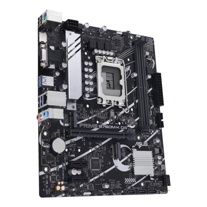 ASUS PRIME B760M-K D4: (1700) 2DDR4 USB VGA HDMI mATX