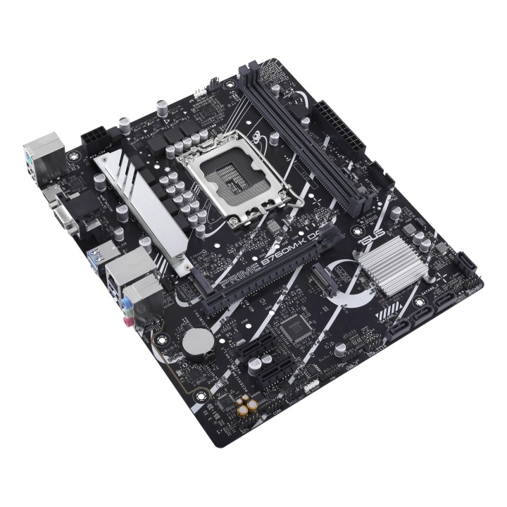 ASUS PRIME B760M-K D4: (1700) 2DDR4 USB VGA HDMI mATX