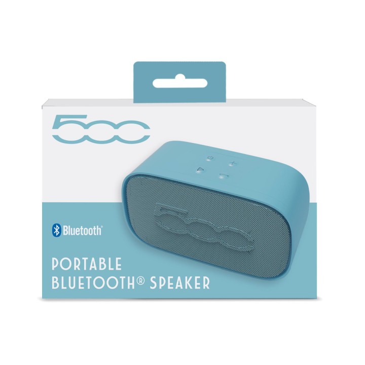 Altavoz 500 Fiat 3W Bluetooth mUSB Azul (SPEAKER500LB)