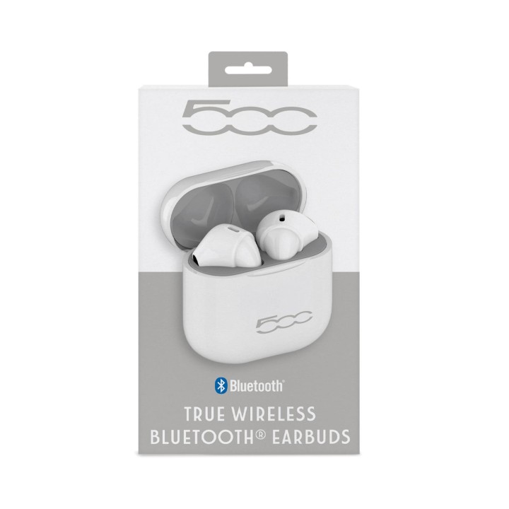 Auriculares Fiat 500 Intraurales BT Blancos (TWS500WH)