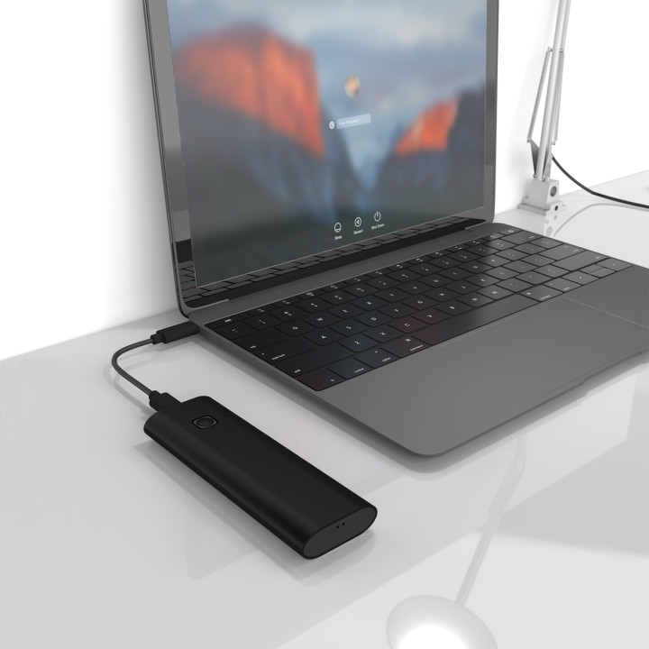 Caja AISENS SSD M.2 NVMe USB-C 3.1 Negra (ASM2-020B)
