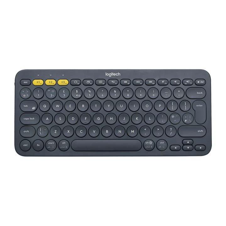 Teclado LOGITECH K380 Bluetooth Ruso Negro (920-007584)