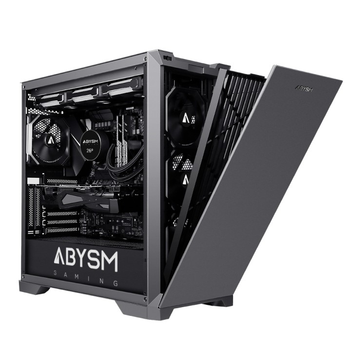 Caja Abysm Danubio Mura Pro ATX mATX Negra (AB812113)
