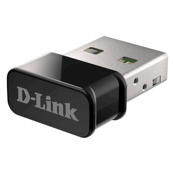Adaptador D-Link Nano AC1300 USB WLAN Negro (DWA-181)