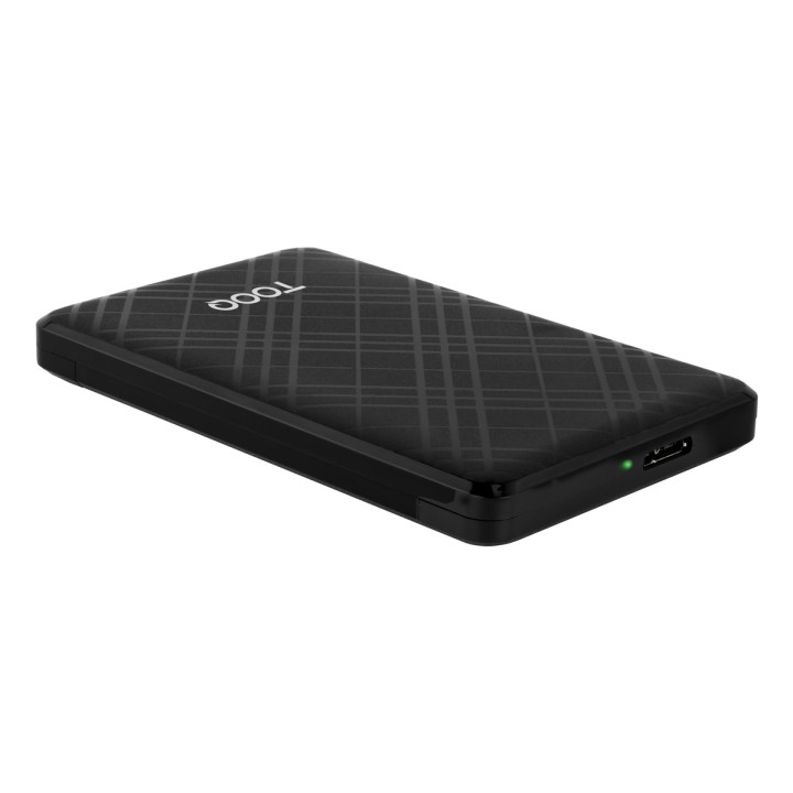 Caja TooQ SSD/HDD 2.5" SATA USB 3.0 Negra (TQE-2500B)