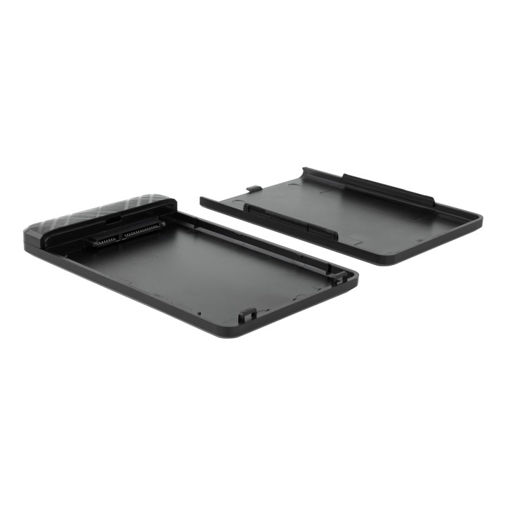 Caja TooQ SSD/HDD 2.5" SATA USB 3.0 Negra (TQE-2500B)