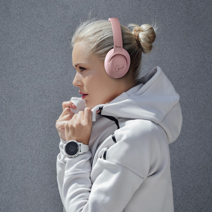 Auriculares NGS Bluetooth 3.5mm Rosa (ARTICAGREEDPINK)