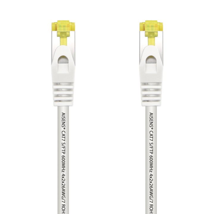 Latiguillo AISENS RJ45 Cat7 SFTP 25cm Blanco(A146-0488)