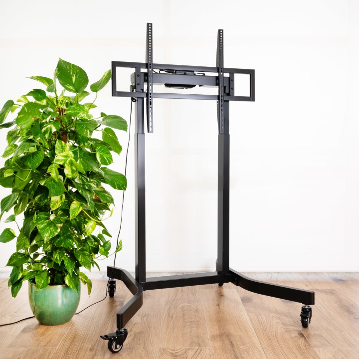 Soporte Suelo TOOQ 55"-100" Eléctrico Ruedas (FSM02-B)