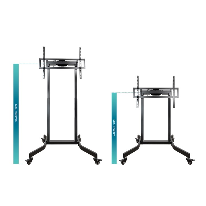 Soporte Suelo TOOQ 55"-100" Eléctrico Ruedas (FSM02-B)