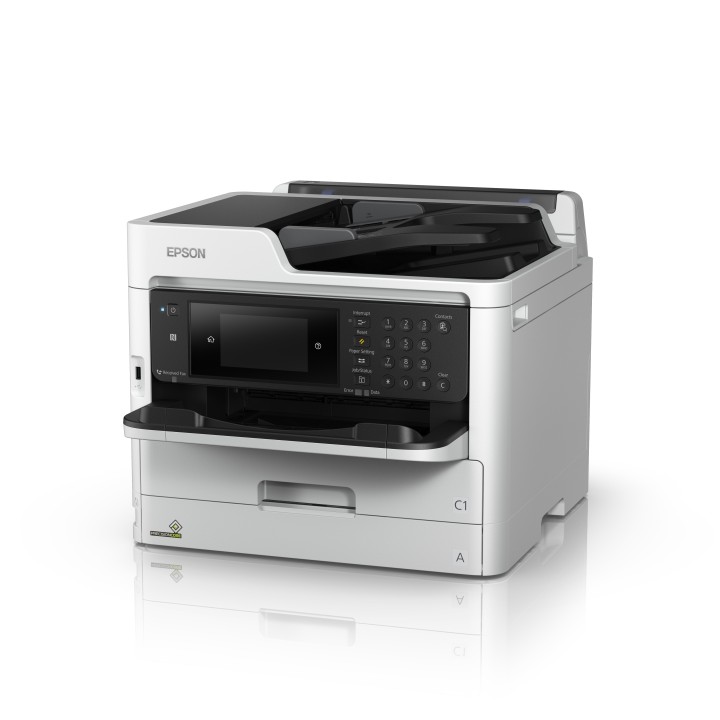 Multif Epson WF-M5799DWF A4 B/N Fax Blanca (C11CG04401)