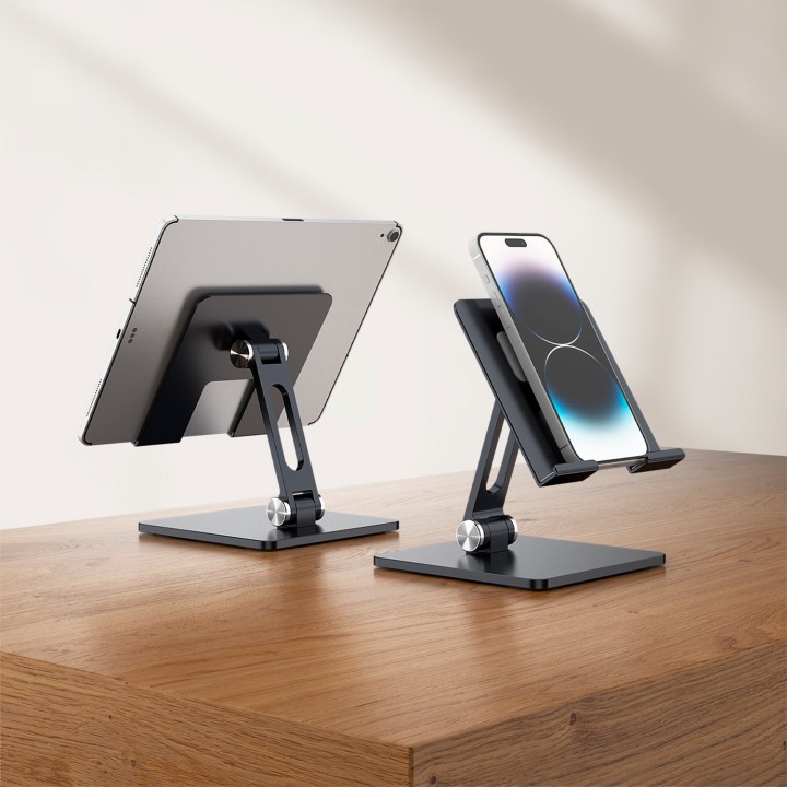 Soporte AISENS para Tablet/Smartphone Gris(MS2PXXL-183)
