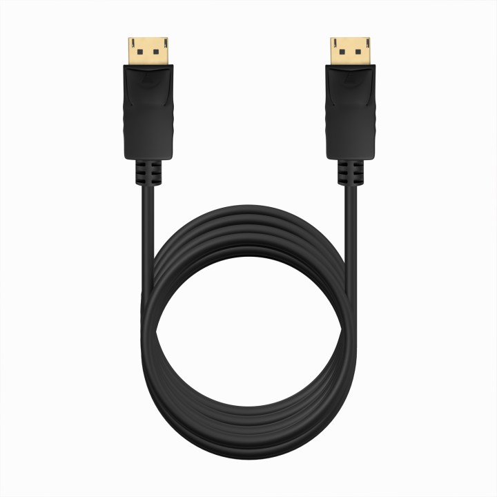 Cable AISENS DP 1.2/M a DP 1.2/M 3m Negro (A124-0741)