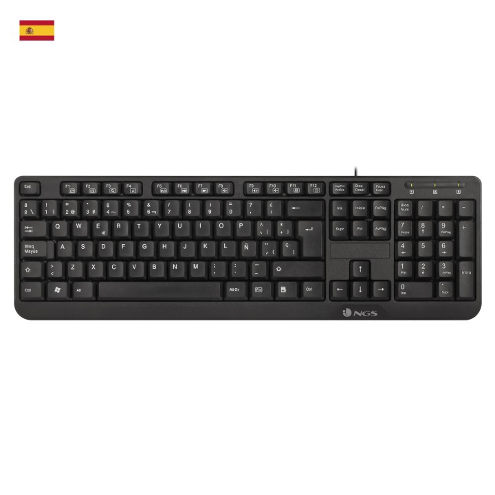 Teclado NGS USB Negro (FUNKYV3)