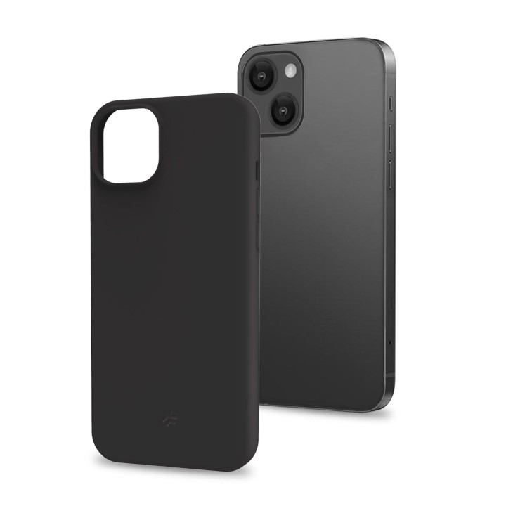 Funda CELLY Cromo 6.1" iPhone 15 Negra (CROMO1053BK)