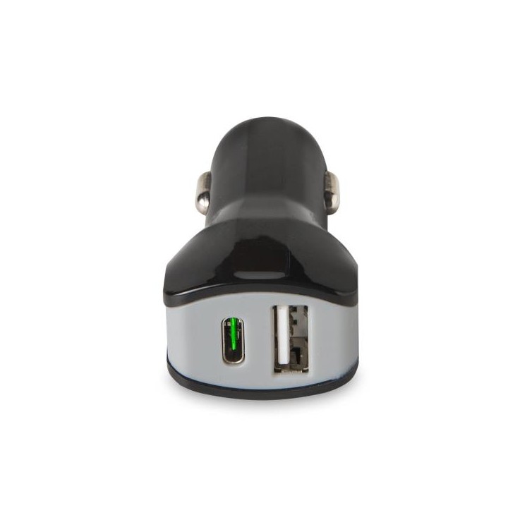 Cargador de Coche CELLY 1xUSB-C Negro (CCTYPECUSBBK)