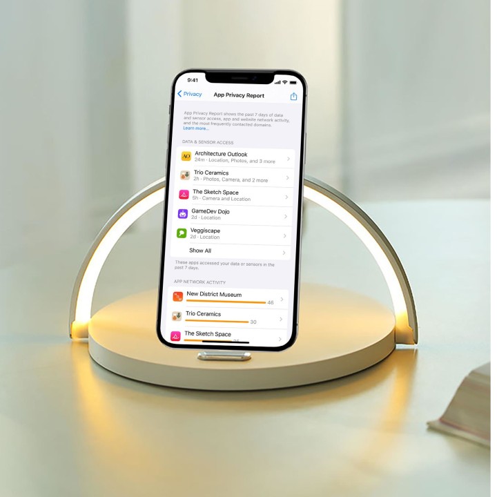 Lámpara CELLY Cargador Wireless 15W (WLLIGHTCIRCLEWH)