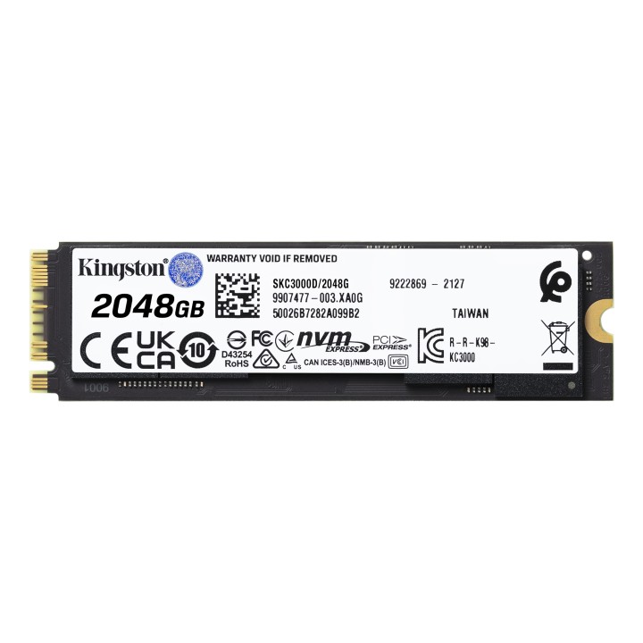 SSD Kingston KC3000 2Tb M.2 NVMe PCIe (SKC3000D/2048G)