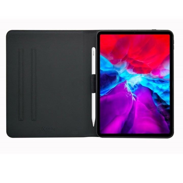 Funda CELLY 12.9" Folio iPad Pro Negra (BOOKBAND03)