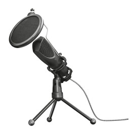 Micrófono Trust GXT232 Mantis USB Trípode Negro (22656)