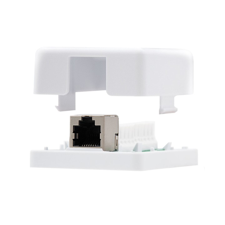 Roseta Superficie RJ45 Cat6 FTP 1Toma (10.21.1601)
