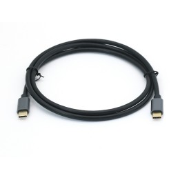 Cable EQUIP USB-C/M a USB-C/M 1m Negro (EQ128354)