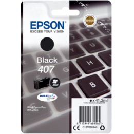 Tinta Epson 407 Negro 41.2ml 2900 páginas (C13T07U140)