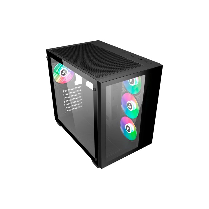Caja Abysm Danube Sava 285 BX203 ATX Negra (AB128512)