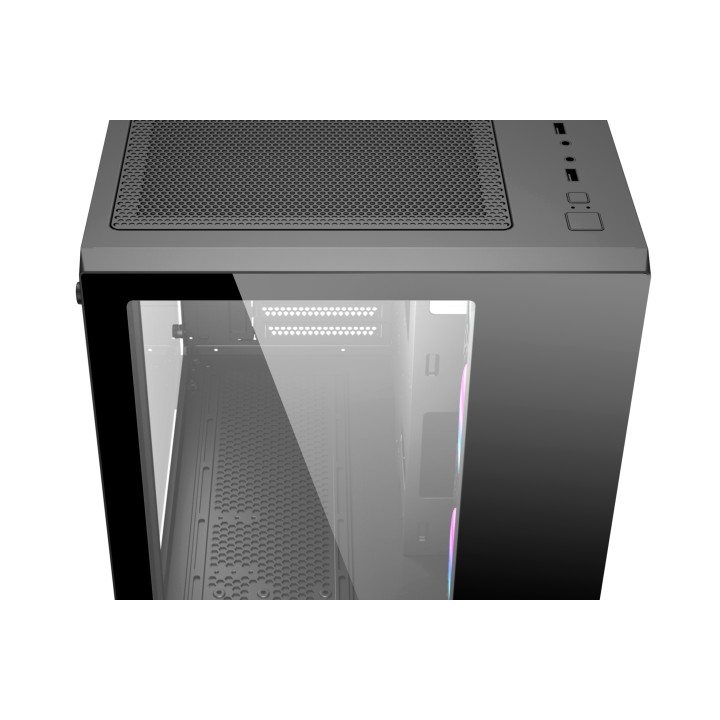 Caja Abysm Danube Sava 285 BX203 ATX Negra (AB128512)