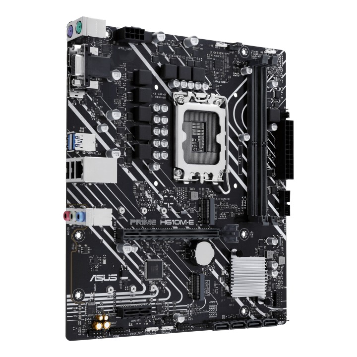 ASUS PRIME H610M-E-CSM:(1700) 2DDR5 HDMI VGA DP mATX