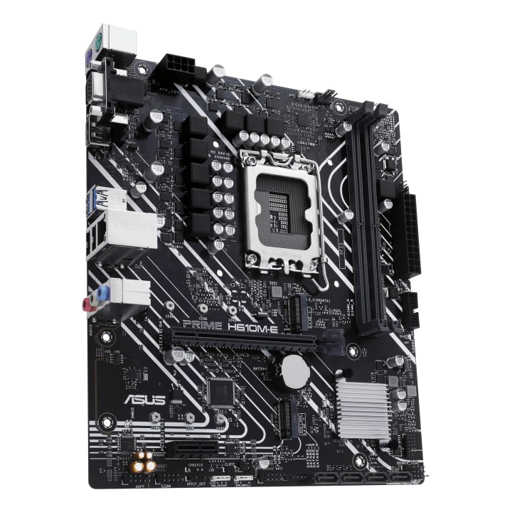 ASUS PRIME H610M-E-CSM:(1700) 2DDR5 HDMI VGA DP mATX