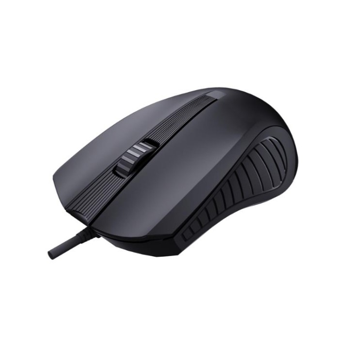 Ratón NILOX Óptico USB-A 2400dpi Negro (MOUSB1013)