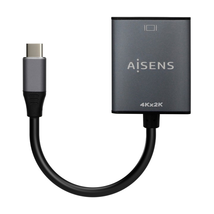 Cable AISENS USB-C/M a HDMI/H 4K Gris 15cm (A109-0685)