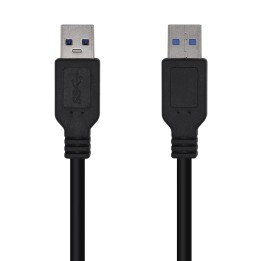 Cable AISENS USB-A/M a USB-A/M 3m Negro (A105-0448)