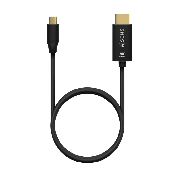 Cable AISENS USB-C/M a HDMI/M 8K 1m Negro (A109-0711)