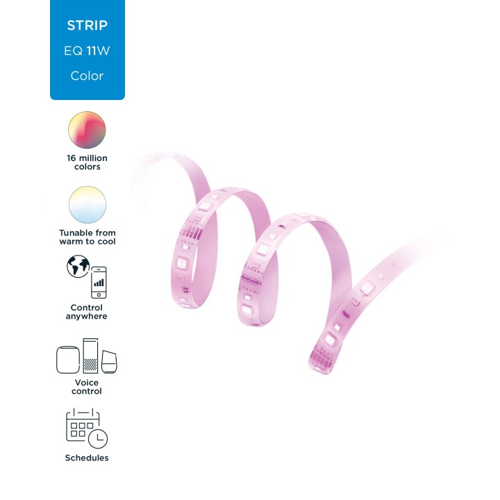 Extensión Tira LED Wiz LED 11W WiFi 1m (929002532101)
