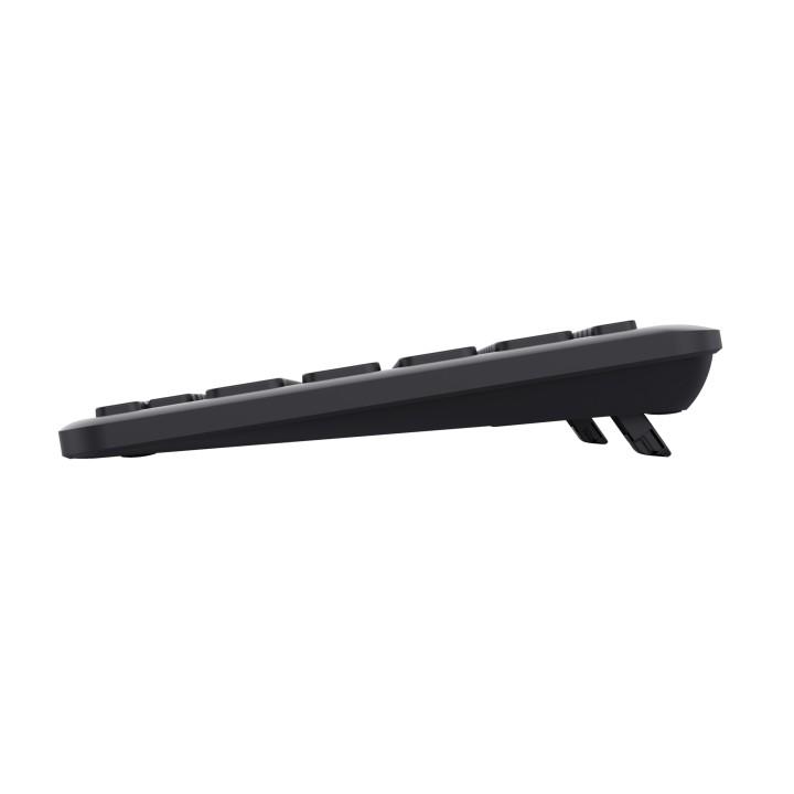 Teclado Trust Lyra RF 2.4GHz Bluetooth 5.0 Negro(25059)