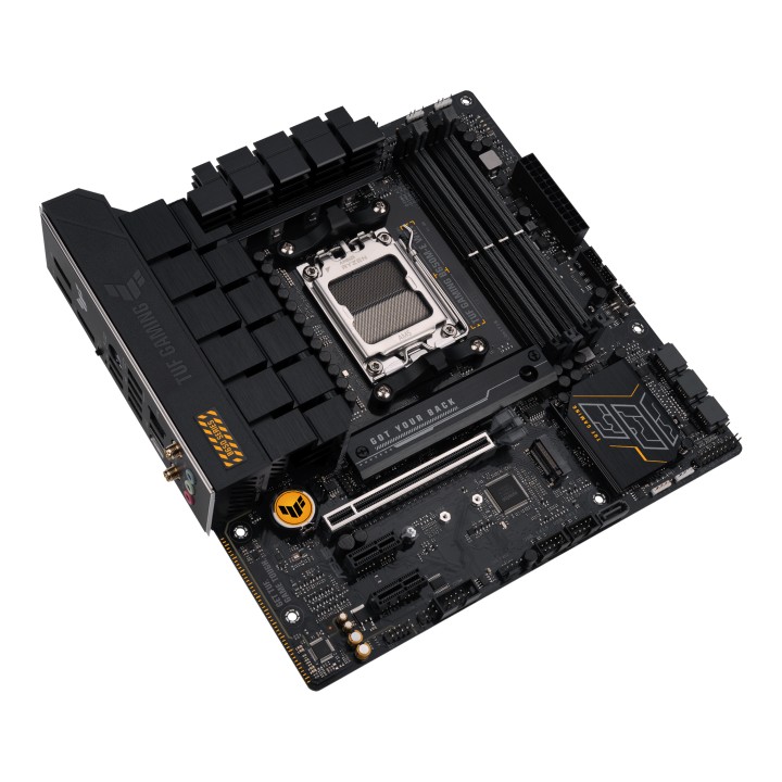 ASUS TUF GAMING B650M-E WIFI: (AM5) 4DDR5 HDMI DP mATX