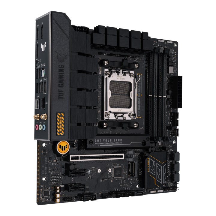 ASUS TUF GAMING B650M-E WIFI: (AM5) 4DDR5 HDMI DP mATX