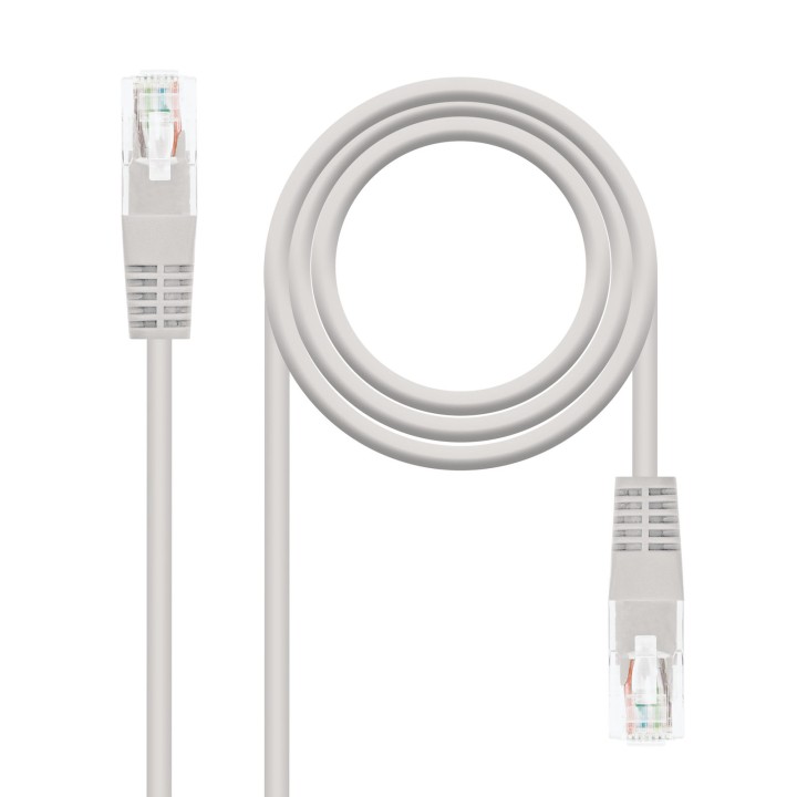 Nanocable RJ45 Cat.6 UTP AWG24 3m Gris (10.20.1303)