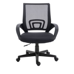 Silla Oficina EQUIP Malla Ergonómica Negra (EQ651003)