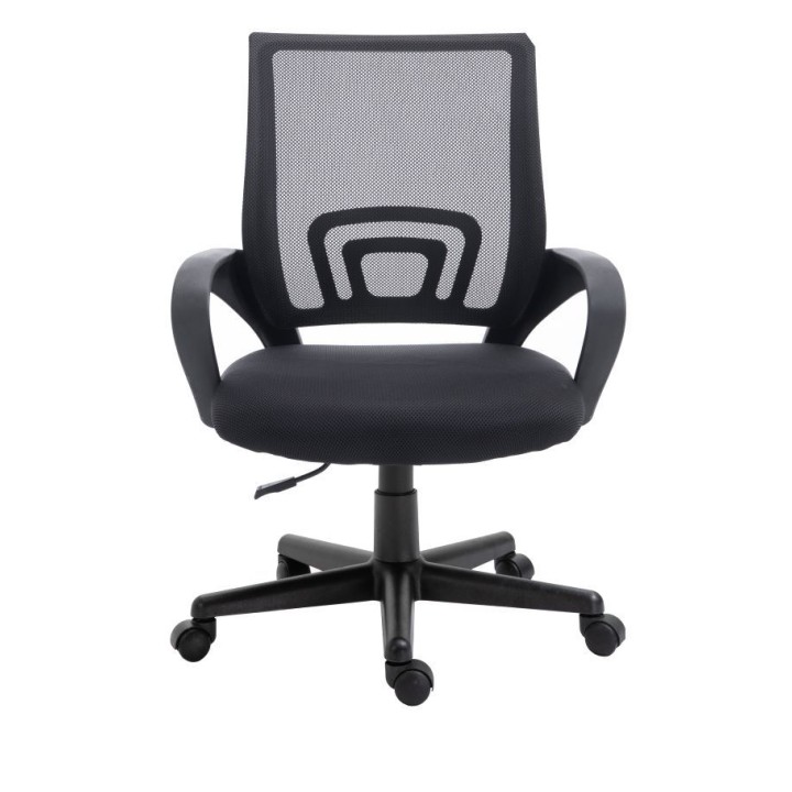 Silla Oficina EQUIP Malla Ergonómica Negra (EQ651003)