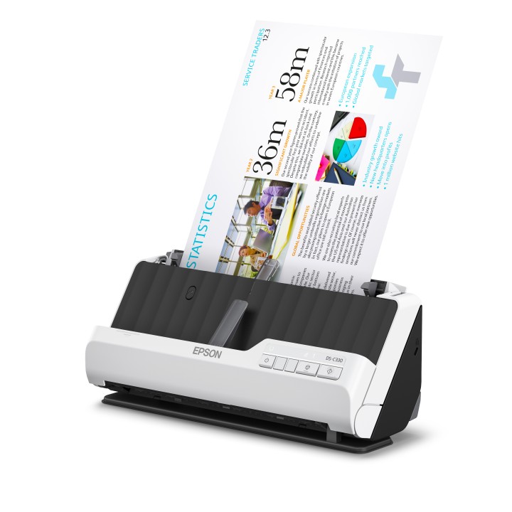 Escáner Epson DS-C330 A4 Color ADF USB 2.0 (B11B272401)