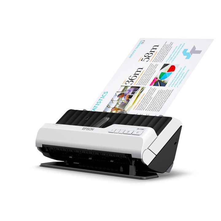 Escáner Epson DS-C330 A4 Color ADF USB 2.0 (B11B272401)