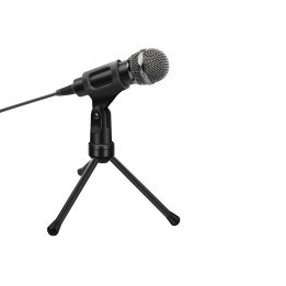 Micrófono Sobremesa EQUIP Life 3.5mm Negro (EQ245341)