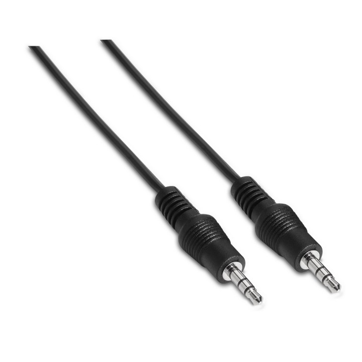 Cable AISENS Audio 2x3.5mm/M 1.5m Negro (A128-0142)