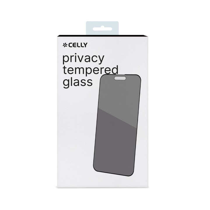 Protector CELLY 6.1" iPhone 15 Pro (PRIVACYF1054BK)
