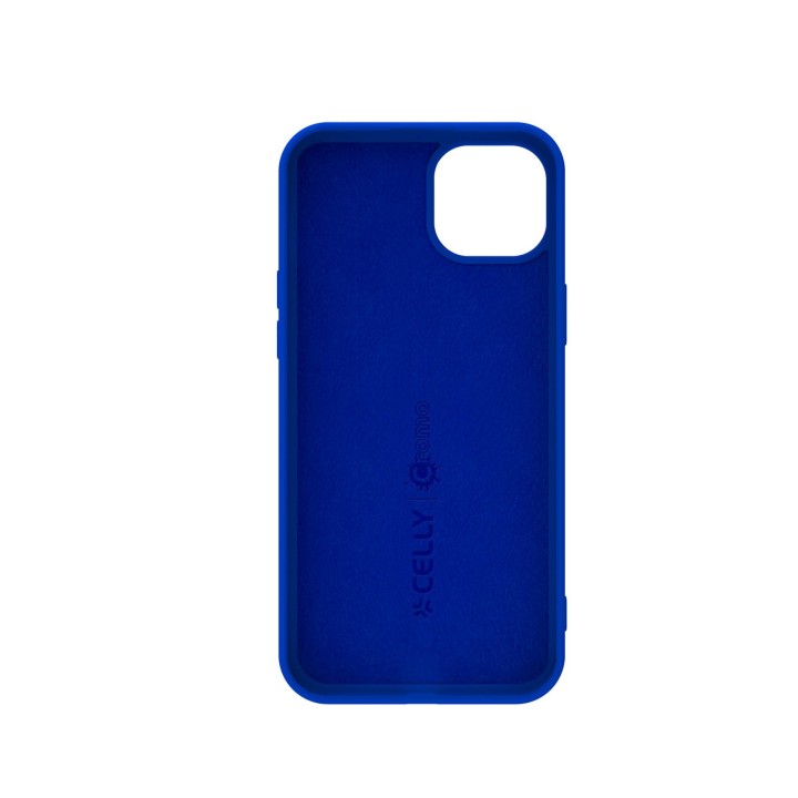 Funda CELLY Cromo 6.1" TPU iPhone 15 Azul (CROMO1053BL)