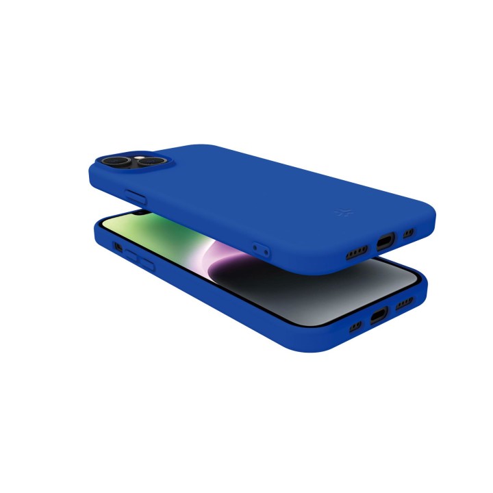 Funda CELLY Cromo 6.1" TPU iPhone 15 Azul (CROMO1053BL)